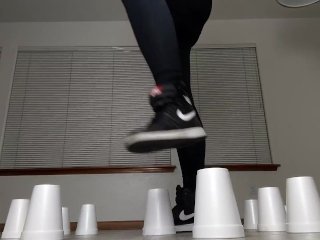 Giantess Smashes Stadiums With Ass and Titties