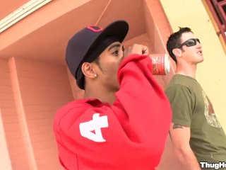 THUG HUNTER - Black Thug On Probation Gives Up Dat Azz To Rich White Boy