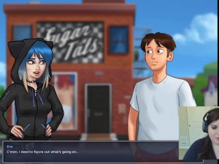 Summertime Saga Eve Skipping School (No_Sex)