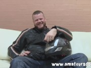 Preview 6 of Motorbike Beefy Australian Top Rides his 8 Inch Uncut Meat