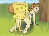If "spongebob squarepants-sandy"be like human in R18 video?