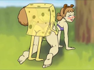 If "spongebob squarepants-sandy"be like human in R18 video?