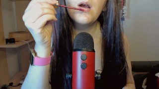 Listen To Wet Sucking Sounds Over Your Cock In ASMR With Blue Yeti