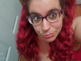 Huge facial for_eager slut begging for cum and sucking_balls