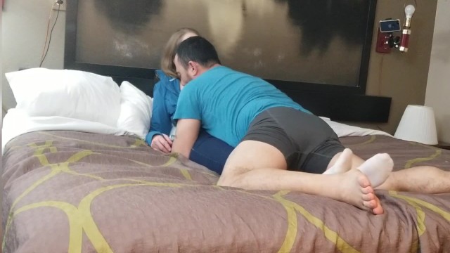 Nursing, Humping, Cumming All Over Her Jeans 