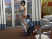 Preview 1 of DD Sims - Wife fucked friends in front of husband - Sims 4