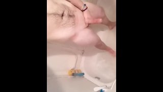 Daddy's shower time