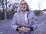 Preview 4 of Public Agent British tourist Gina Varney sucks Czech dick