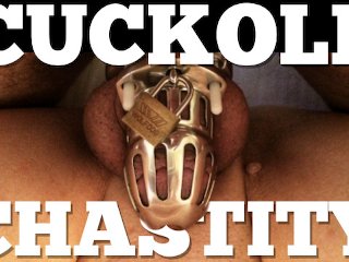 cuckold, wife cheats husband, exclusive, male chastity device
