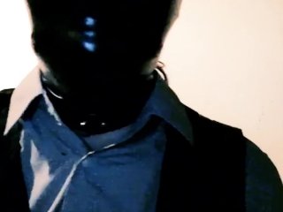 Ballgag and latex mask