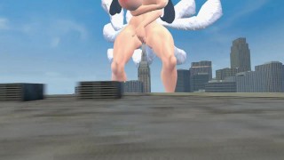 Giantess Ahri Vore Insertion Growth