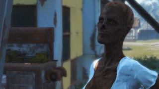 Seks Lesbijski Z Zombie Przerażający, Ale Seksowny Fallout 4 Seks Mod