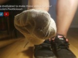 Sweat dripping dirty socks, shoes, soles, ASMR, jog in heat