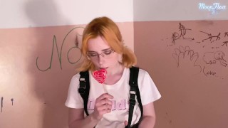 Lessons Replaced By Schoolgirls Fucking And Deep Sucking