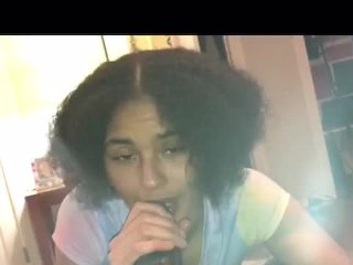 Whoa Rapper with Huge Dick bust on sexyass girl face(ig:Redd;TheRapper)