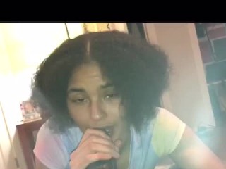Whoa Rapper with Huge Dick bust on sexyass girl face(ig:Redd;TheRapper)
