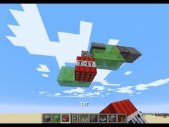 Minecraft Redstone Tutorial Ep8 TNT Duplicator - Screenshot 9 of 16 - Minecraft Redstone
