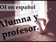 Alumna y Profesor. JOI Voz Española Con SORPRESA ANAL ...