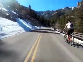 verified amateurs, long, bike ride, point of view