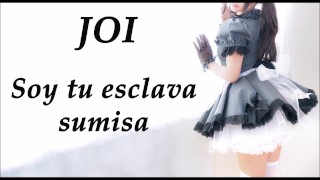 I Am Your Esclava Audio JOI In Spanish ASMR ROL