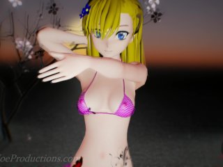 anime 3d, mmd, vocaloid, deathjoeproductions