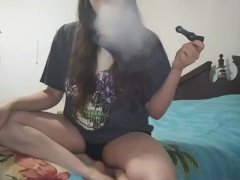 Cute Blowing Clouds - Smoking - - Screenshot 15 of 16 - Pipe Smoking