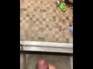 solo cumshot on glass