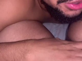 point of view, chubby, female orgasm, eating pussy