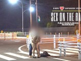 えみり 横断歩道で全裸フェラ＆セックス 調教の様子を自ら公開します。続きはファンクラブで公開しています！