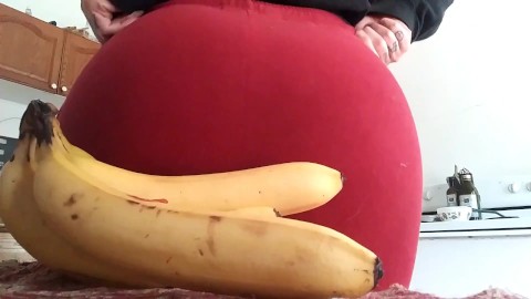 Scheten laten op de bananen S mijn kamergenoot