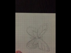 Русский парень рисует бабочку (не порно) - Screenshot 16 of 16 - Non Nude