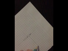 Русский парень рисует бабочку (не порно) - Screenshot 3 of 16 - Drawing