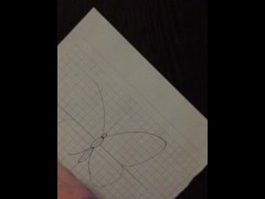Русский парень рисует бабочку (не порно) - Screenshot 5 of 16 - Butterfly