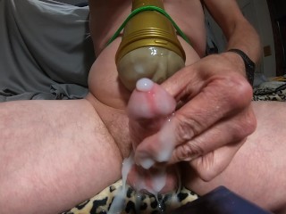 Fleshlight Edging with Controlled Oozing Cumflow MESSY.