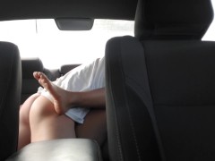 Asian Girl Cheats and Fucks Stranger In A Chili's Parking Lot