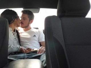 Asian Girl Cheats and Fucks Stranger In A_Chili's Parking Lot