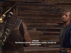 greek stud swings around spear 37