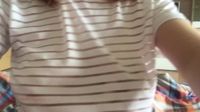 Teen tits. A man touches my Tits.