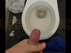 I'll cum about handjob in WC my next work.