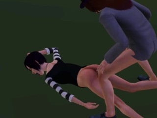 Cosplay in the Porn Game Sims 3