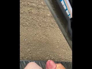 Cumming outside