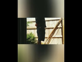 Fat Daddy Dick Walking Around With My Cock Hanging Out In my Vans and Short