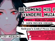 Preview 2 of [HOT Yandere ASMR] Becoming His Pet (Demon Slayer - Muzan)