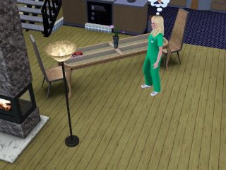 Fucked wife while mother-in-law on the table  sims 3 sex