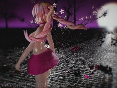 MMD SFW Pink Bikini Luka - Laysha - Chocolate Cream 1083