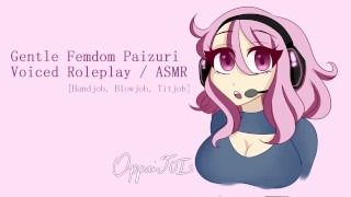 Soft Femdom Roleplay ASMR Commission In Paizuri Voice