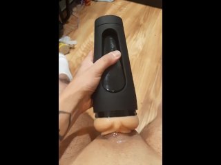 fleshlight, amateur, masturbation, solo male