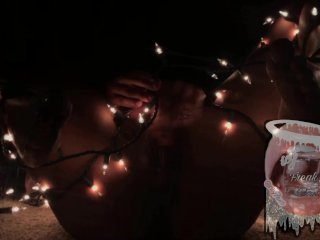 Horny Teen Squirting On Lights