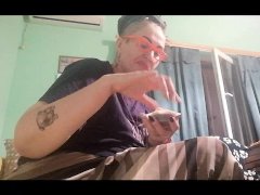 Amazon Olga Stuffs Her Belly with Sushi