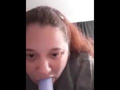 Deepthroat practice - Screenshot 1 of 16 - Bbw Milf